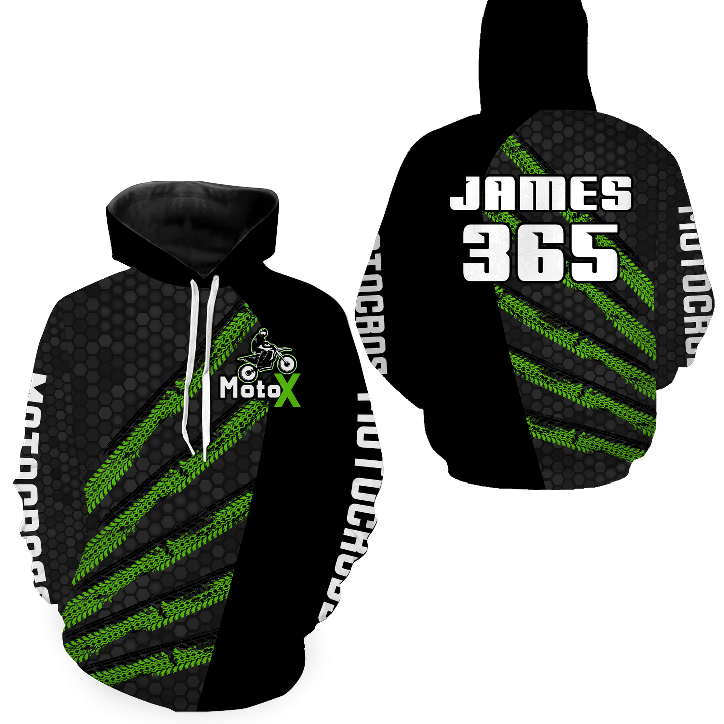 Custom Motocross Hoodie for Men Women Dirt Bike Racing Motorcycle Hoodie MH152