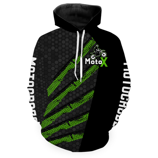 Custom Motocross Hoodie for Men Women Dirt Bike Racing Motorcycle Hoodie MH152