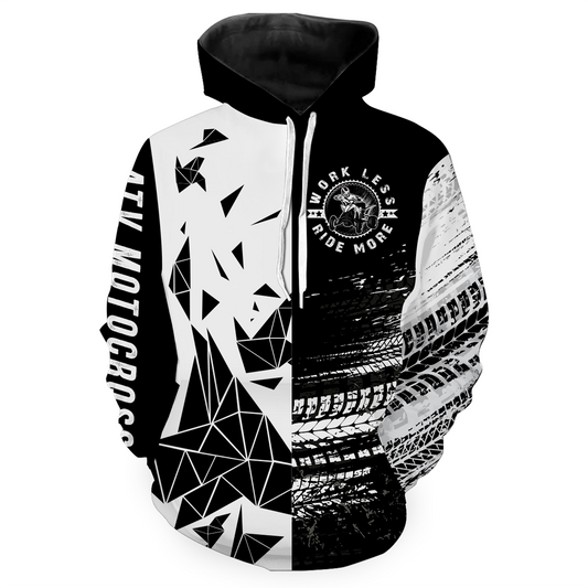 Personalized ATV Motocross Hoodie Quad ATV Racing Hoodie for Adult Men Women MHATV01