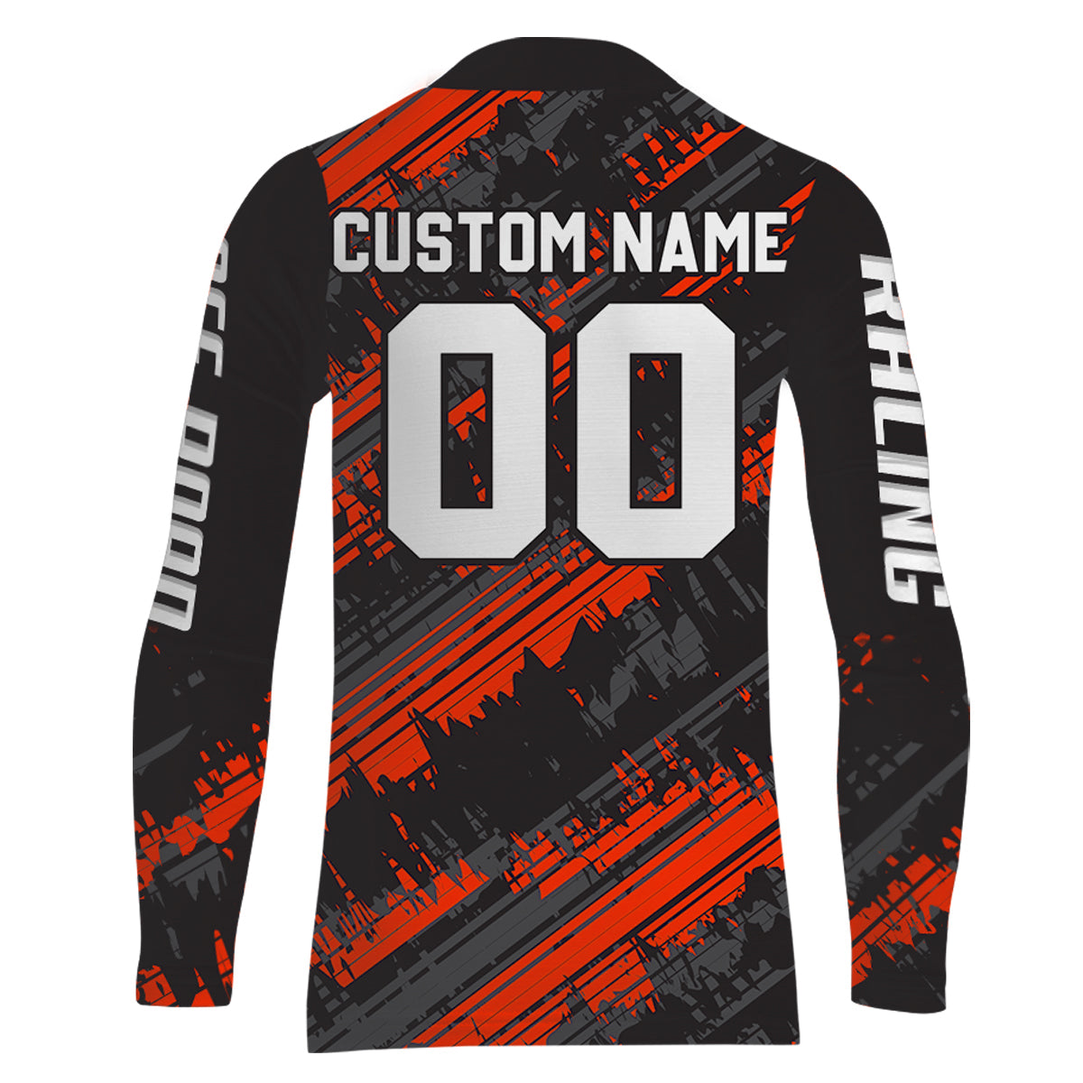 Kid Men Motocross Jersey Personalized Upf30+ Red Dirt Bike Shirt MX Racing Jersey XM231