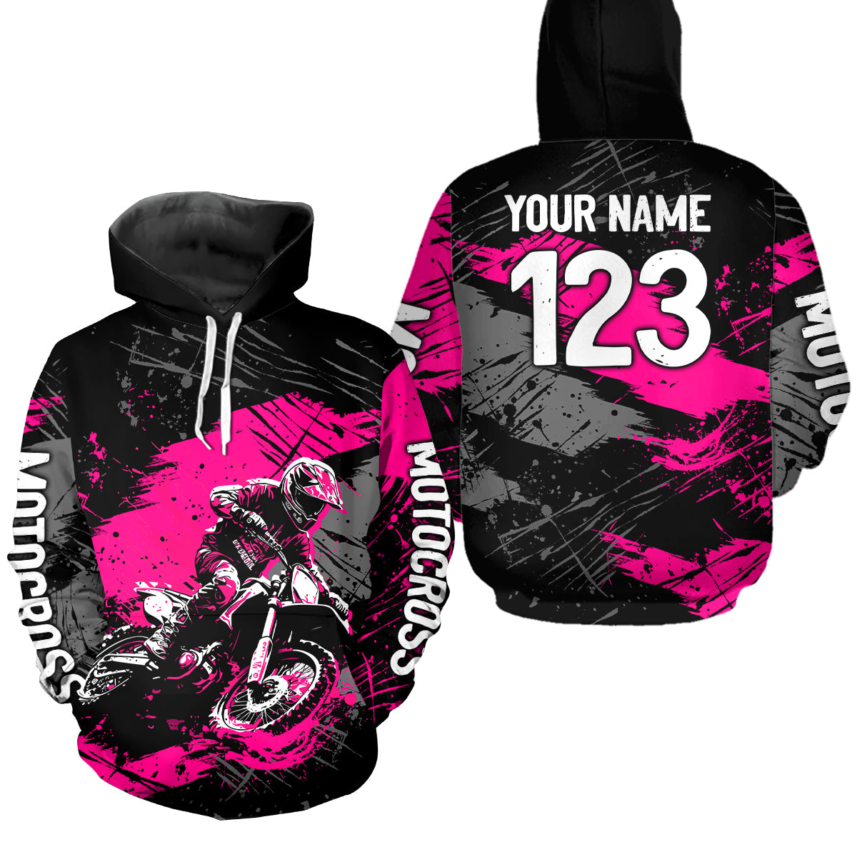 Custom Motocross Hoodie for Men Women Sweatshirts Dirt Bike Hoodies Motorcycle Hoodie HOT19