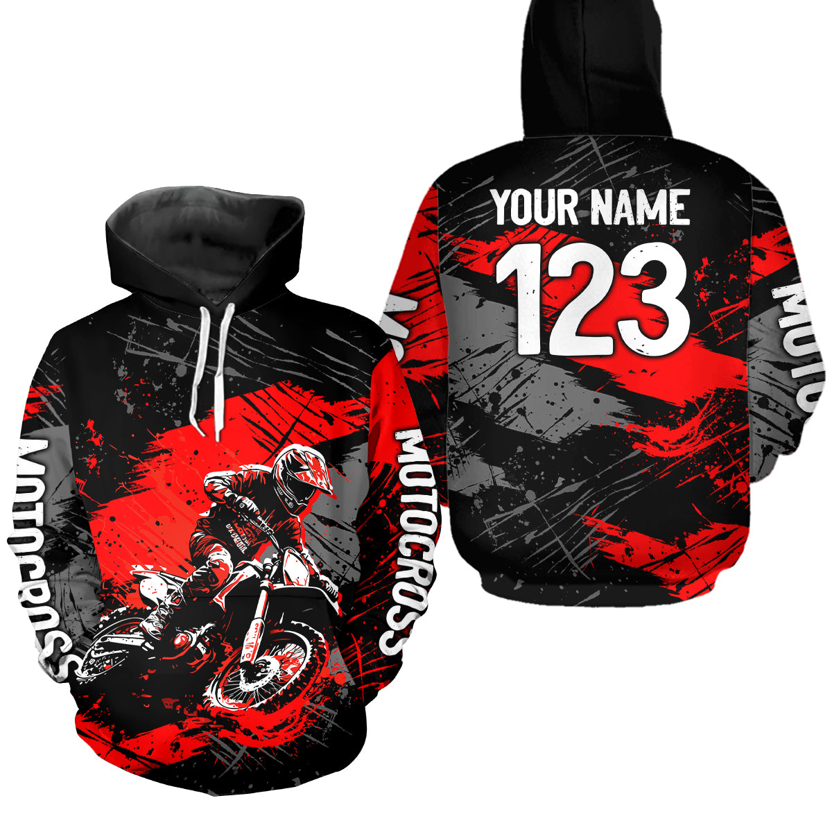 Custom Motocross Hoodie for Men Women Sweatshirts Dirt Bike Hoodies Motorcycle Hoodie HOT19