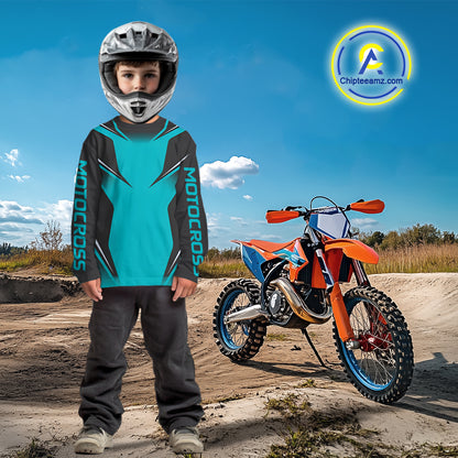 ATV Motocross Racing Jersey Custom ATV Shirts for Kid Women Men ATV Quad Jersey MX132