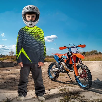 Aligator Motocross Racing Jersey Custom Dirt Bike Shirt Kid Women Men Off road Shirts XM377
