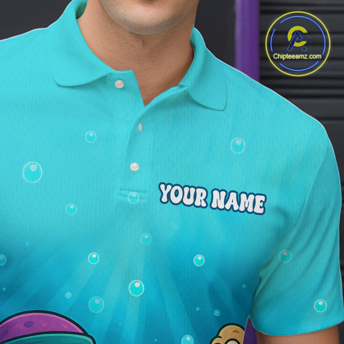 Custom Octopus Bowling Shirt for Team Bowling Jersey for Men Bowling Accessories QZT769