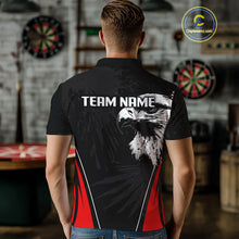 Load image into Gallery viewer, Custom Men's Darts Jersey Grunge Eagle And Dartboard Design For Darts Team NYN0272