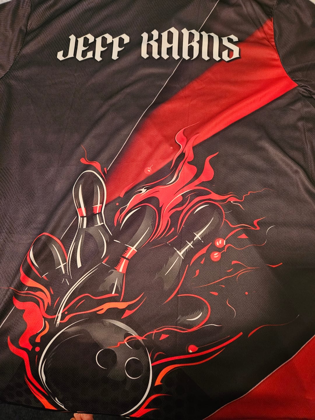 Multi Colors And Styles Custom Name Fire Flame Bowling Team Shirts For Men, Women And Kids IPHW6185