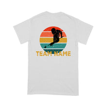 Load image into Gallery viewer, Custom Retro Billiards T-Shirt For Team, Tshirt For Pool Players, Vintage Pool Billiard Shirts TDM3892