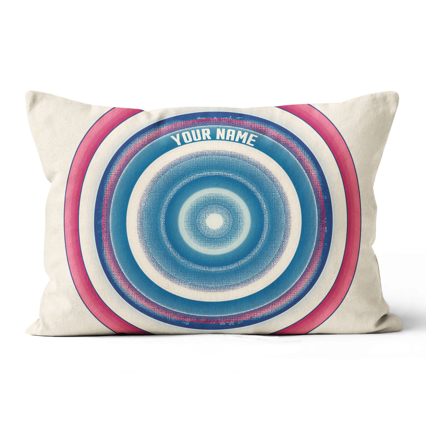 Personalized Grunge Patriotic Target Pillow Custom Archery Throw Pillow TDM0802