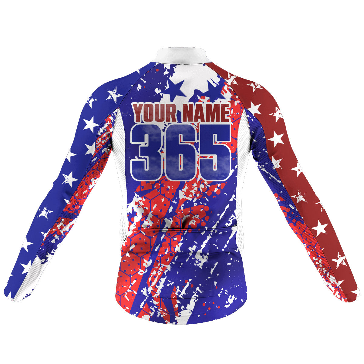 Custom American Mens cycling jersey UPF50+ USA Biking shirt with pockets Full zip road bike tops| SLC07