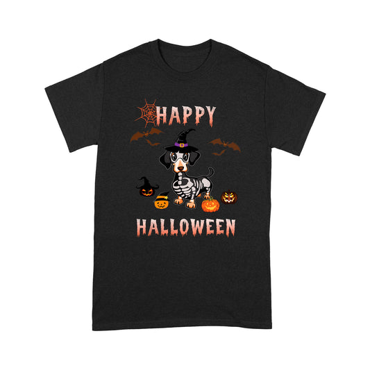 Halloween T-shirt - Dachshund Happy Halloween| Funny Shirt for Dachshund Lovers| NH51