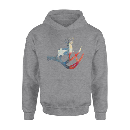 Texas deer hunting - Standard Hoodie