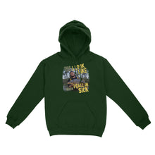 Load image into Gallery viewer, Funny Fishing Shirt Customize Photo "This is what I look like when I call in Sick" FSD2427D03