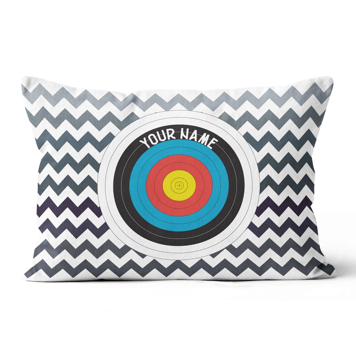 Personalized Archery 3d Target Throw Pillow Best Custom Target Pillows  TDM0764