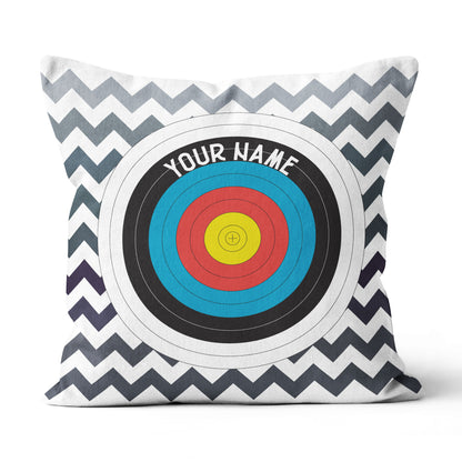 Personalized Archery 3d Target Throw Pillow Best Custom Target Pillows  TDM0764