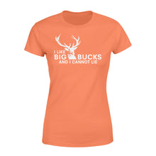 Load image into Gallery viewer, I Like Big Bucks And I Cannot Lie Women's T-shirt - FSD62