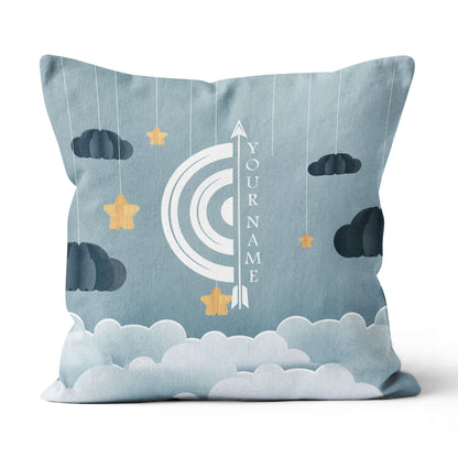 Personalized Funny Clound Archery Target Pillow, Decorative Throw Pillow TDM0754