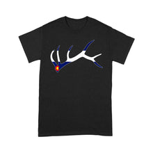 Load image into Gallery viewer, Colorado elk hunting horn standard t-shirt D03 NQS1114