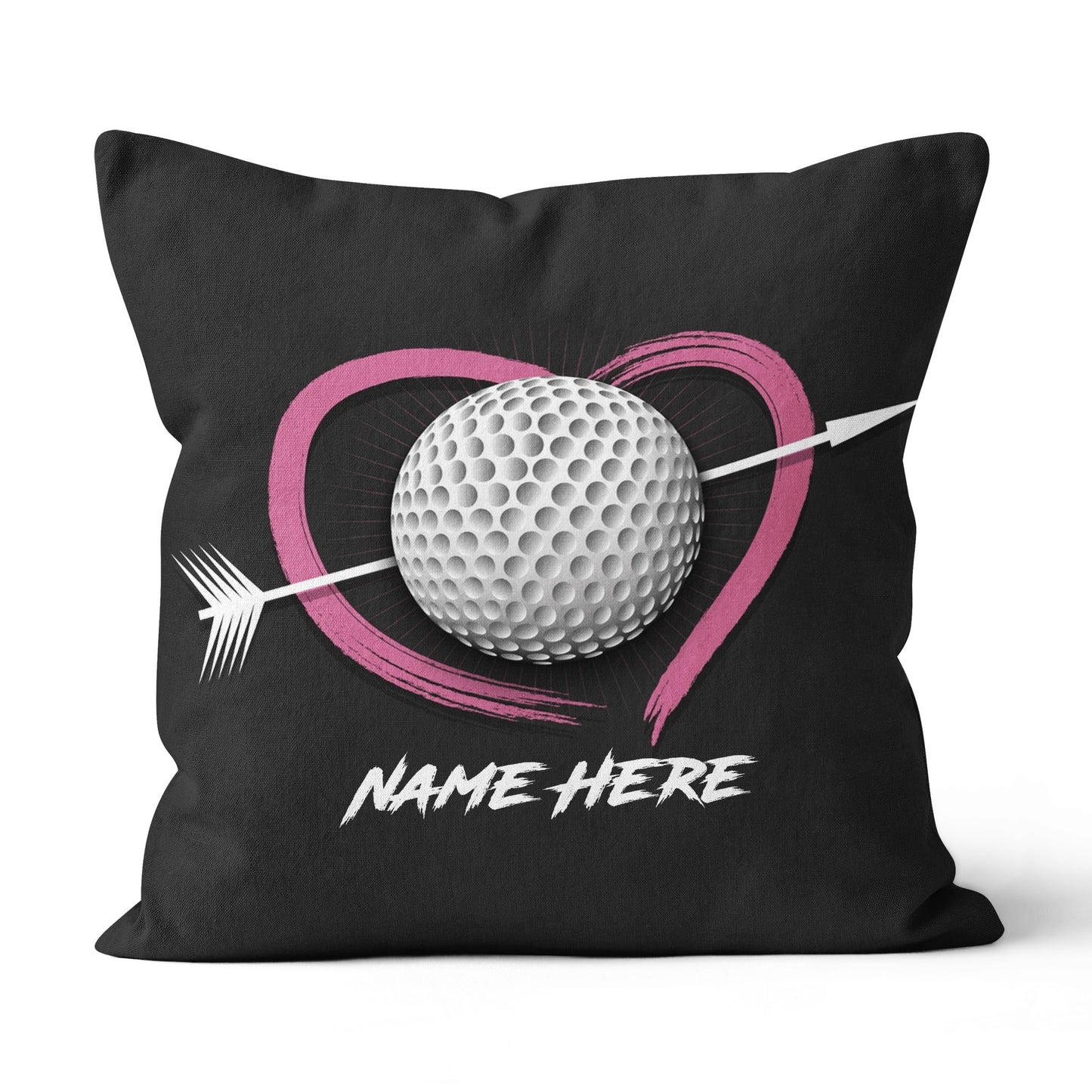 Custom Valentines Day Golf Gifts For Golfer Personalized Golf Pillow LDT1193