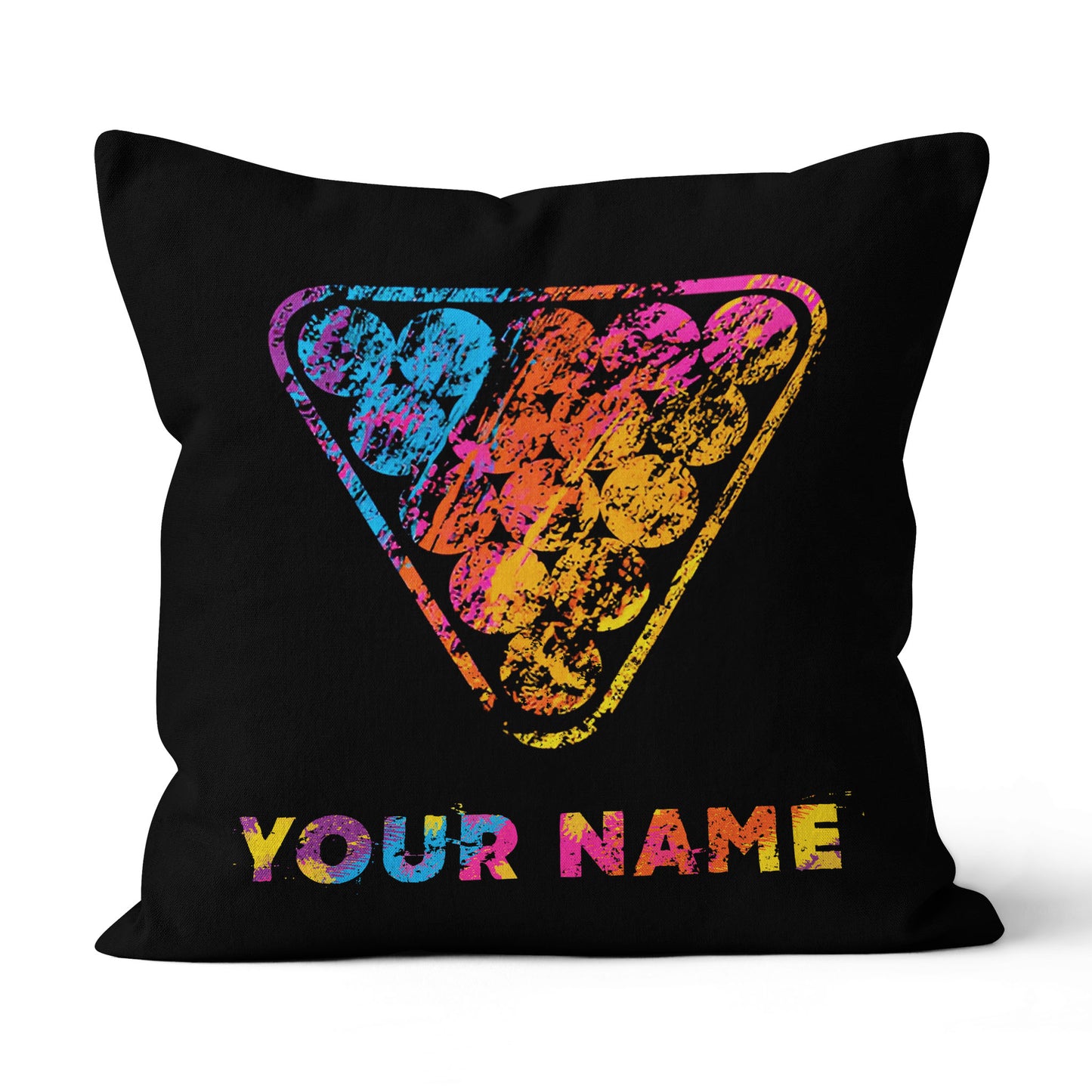 Billiard Paint Color Pool Balls Pillow Custom Pillow Best Billiard Gifts VHM0832