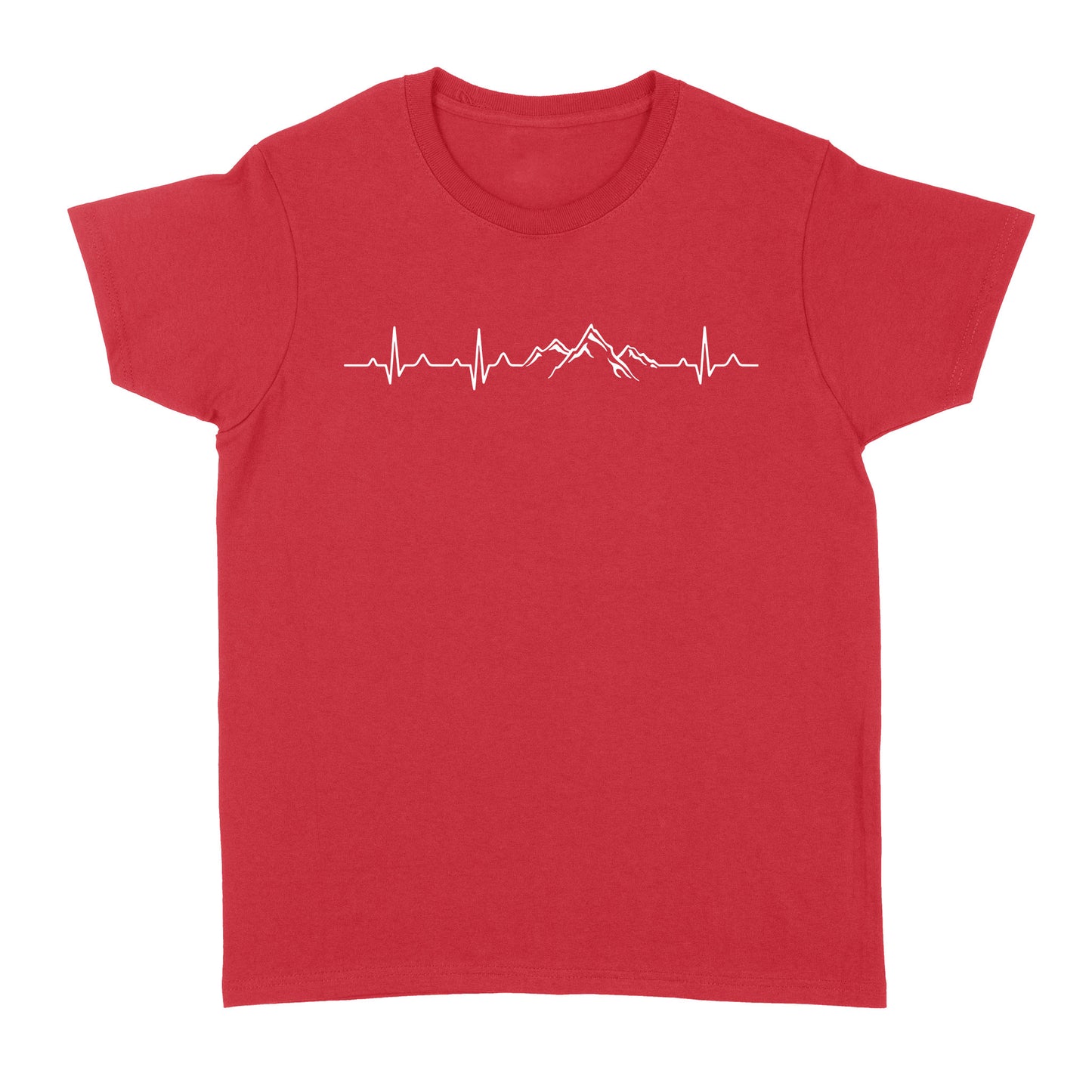 Hiking Heartbeat Shirt, Hiking Shirt, Hiking Gifts, Mountain Climbing T-Shirt, Hiker Gift - FSD1389D07
