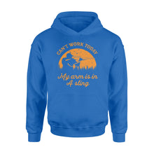 Load image into Gallery viewer, Can't Work Today My Arm is in A Sling Funny Hunting Deer Hunter Gift NQSD172 - Standard Hoodie