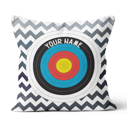 Personalized Archery 3d Target Throw Pillow Best Custom Target Pillows  TDM0764