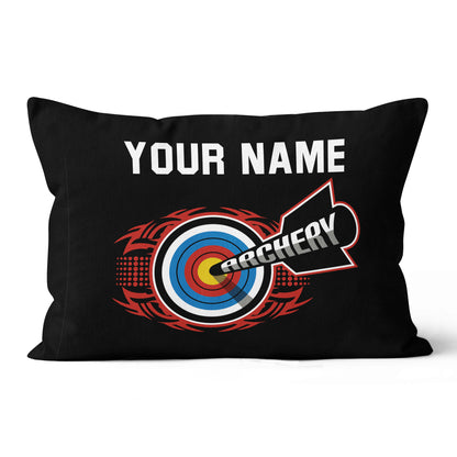 Personalized Bow And Arrow Archery Pillow Custom Gift For Archery Lovers VHM0857