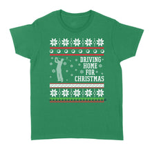 Load image into Gallery viewer, Driving home for Christmas funny Ugly Christmas Shirt, Christmas golf gifts D02 NQS4181 Women's T-shirt