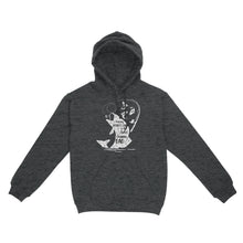 Load image into Gallery viewer, Fishing gifts for dad Happy Father's day to the best fishing Dad custom Name funny dad fishing Standard Hoodie FSD1903D06