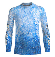 Load image into Gallery viewer, Ice camo Ice Fishing Shirts, Personalized Ice Fishing Clothing for men, women and kids IPHW3506