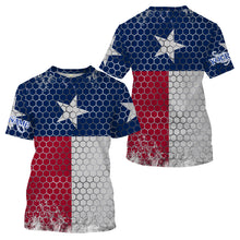 Load image into Gallery viewer, Texas Shirts Texas Flag Custom UV Long Sleeve Performance Shirts - Personalized Texas Clothing - IPHW1554