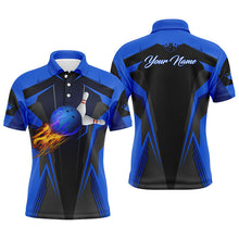 Load image into Gallery viewer, Custom bowling shirt for men – personalized team jersey front view
