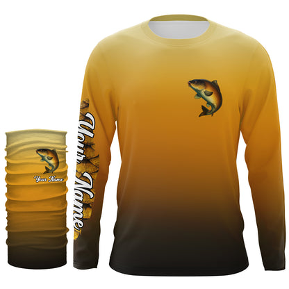 Carp fishing Custom Name sun protection long sleeve fishing jersey, Carp fishing tournament shirts NQS4043