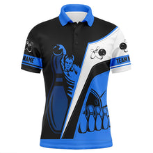 Load image into Gallery viewer, Custom bowling shirt for men – personalized team jersey front view