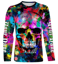 Load image into Gallery viewer, Skull Colorful 3D All Over Printed Shirts, Hoodie - Personalized Gifts for Men, Women and Kid - FSD2580