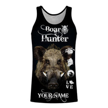 Load image into Gallery viewer, Boar hunting Custom Name 3D All over print shirts - Personalized gift for Men, Women and Kid - FSD111