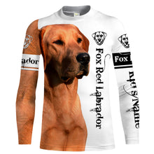 Load image into Gallery viewer, Fox Red Labrador Retriever 3D All Over Printed Shirts, Hoodie, Tshirt - Gifts for Dog Lovers, Fox Red Lab Lovers FSD2448
