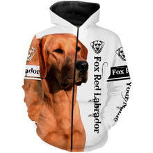 Load image into Gallery viewer, Fox Red Labrador Retriever 3D All Over Printed Shirts, Hoodie, Tshirt - Gifts for Dog Lovers, Fox Red Lab Lovers FSD2448