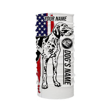 Load image into Gallery viewer, German Shorthaired Pointer American flag shirt, Personalized name GSP shirt, t shirts, hoodie FSD3359