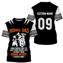 Load image into Gallery viewer, Riding Dad Personalized Riding Jersey Motocross Dirt Bike Dad Biker MX Racing Dad Motorcycle| NMS534