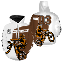 Load image into Gallery viewer, Personalized Jersey MTB Shirt - Cycling Jersey Long Sleeve Mountain Biking Shirt for Men Women - JTS421