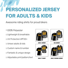 Load image into Gallery viewer, Camouflage custom motocross jersey UPF30+ kids men women dirt bike MX racing motorcycle off-road NMS1024
