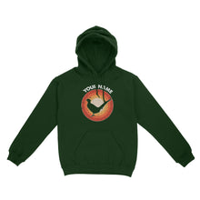 Load image into Gallery viewer, Pheasant Retro Vintage Sunset Custom Name Shirt, Pheasant Hunting Shirt, Gift for Pheasant Lover, Bird Lover Standard Hoodie FSD2349D08