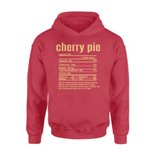 Load image into Gallery viewer, Cherry pie nutritional facts happy thanksgiving funny shirts - Standard Hoodie