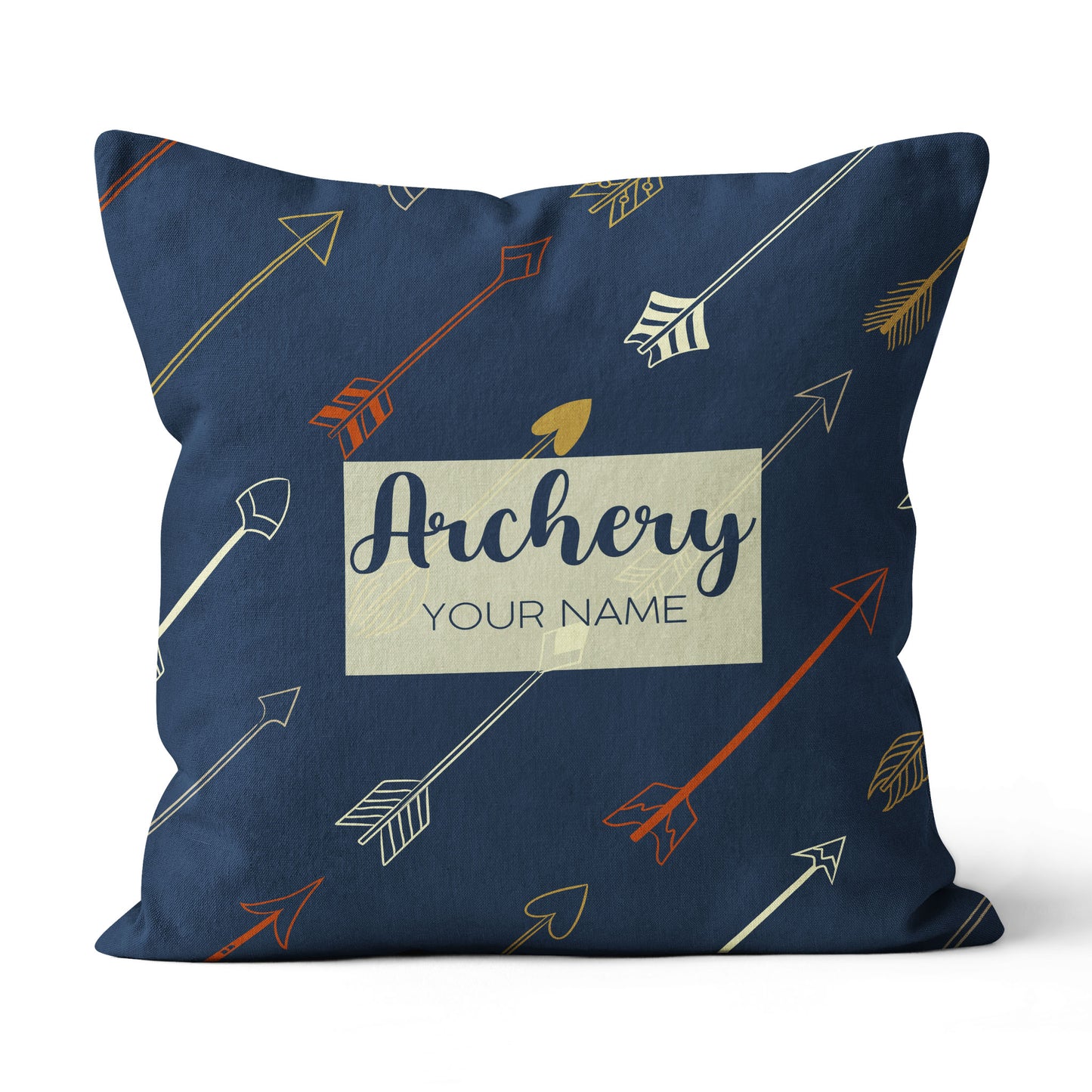 Personalized Arrow Archery Pillow Custom Throw Pillow Best Archery Gifts VHM0845