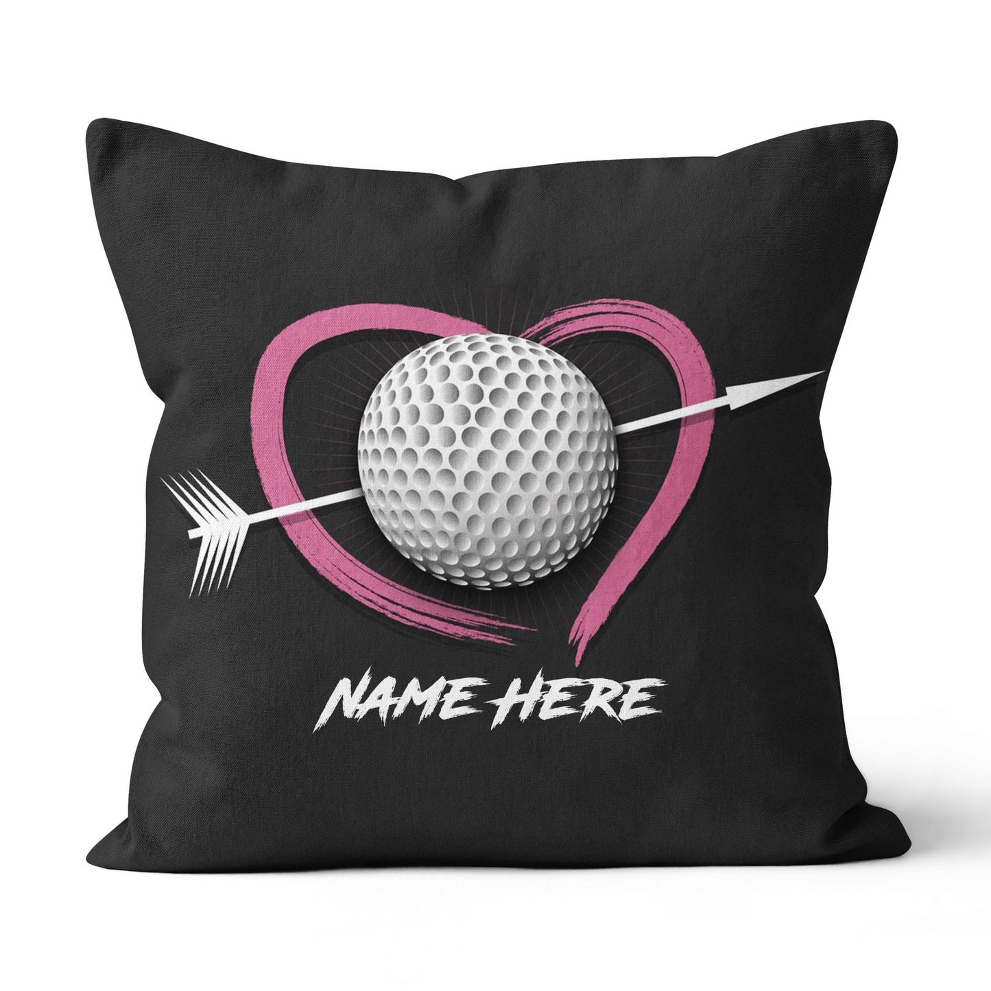 Custom Valentines Day Golf Gifts For Golfer Personalized Golf Pillow LDT1193