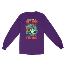 Load image into Gallery viewer, I just want to get high and go fishing D02 NQS2429 Standard Long Sleeve