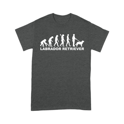 Funny Labrador Retriever Dog Evolution T-shirt FSD3777 D02