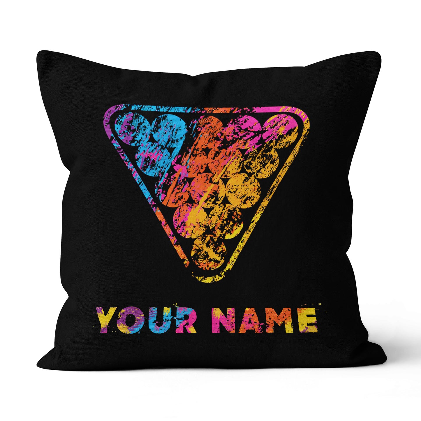 Billiard Paint Color Pool Balls Pillow Custom Pillow Best Billiard Gifts VHM0832